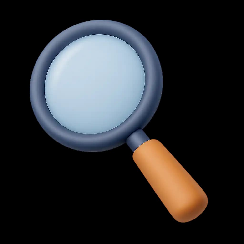 Magnifying Glass Illustration